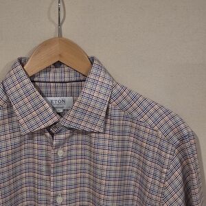 Eton Contemporary Fit Button Down 17/XL